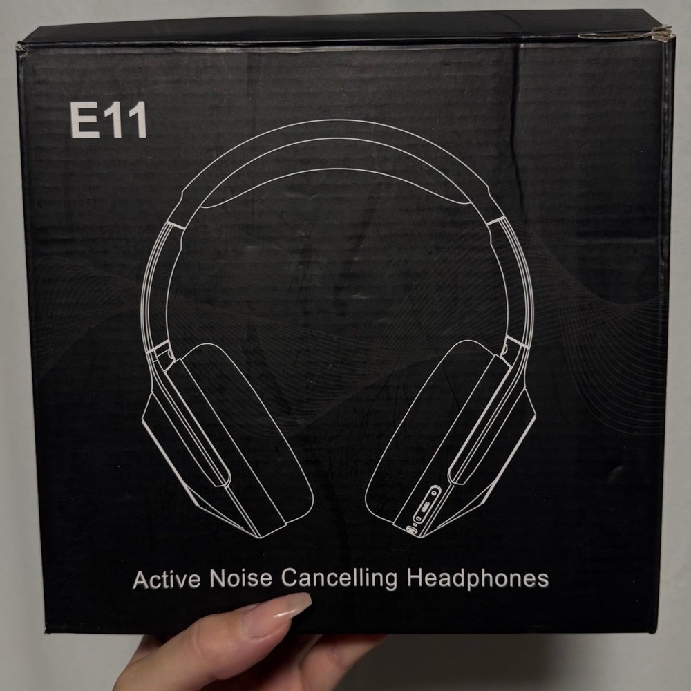 Hybrid Active Noise Cancelling Wireless‎ Headphones, Over Ear Bluetooth